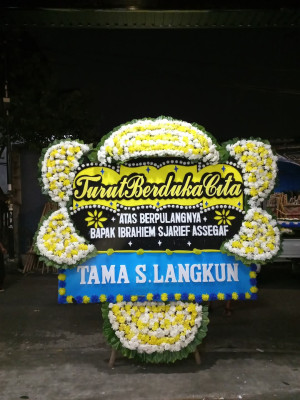 Papan Bunga Duka di BONE